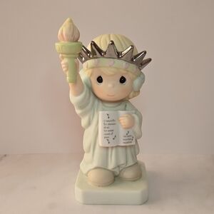 2001 Precious Moments "America, You're Beautiful" Figurine